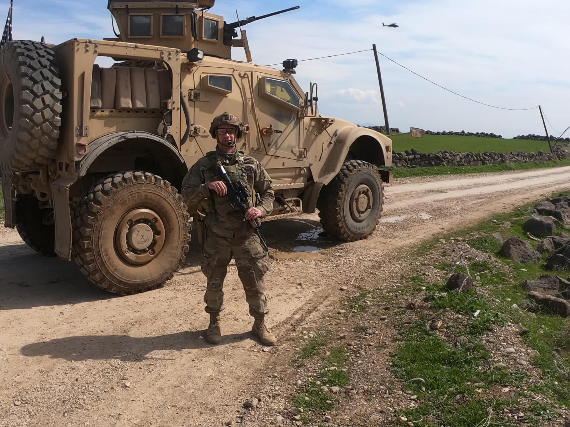 Tim during his military service — Tim's Trash & Transportation is veteran-owned